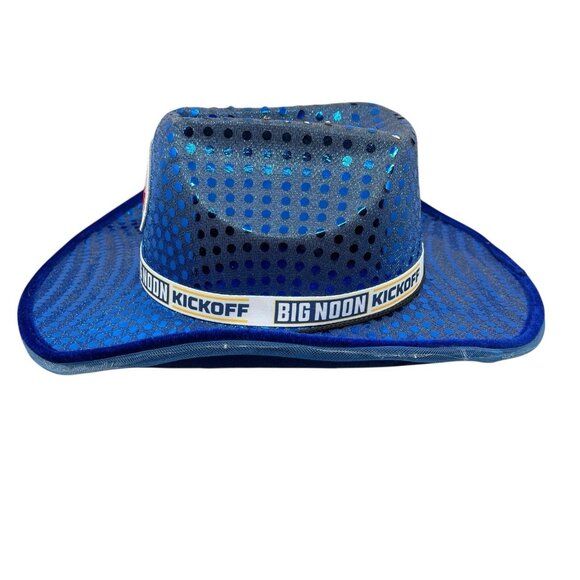 Fox Big Noon Kickoff WVU Mountaineers College Football Cowboy Hat Light Up NCAA - Picture 4 of 8